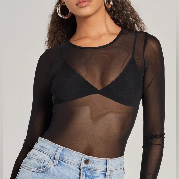 Windsor Love's A Mesh Bodysuit - Picture 1 of 6
